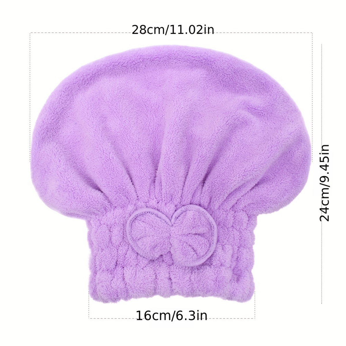 1Pc Microfiber Hair Drying Tow – Head Wrap Turban Bewertung und Preis
