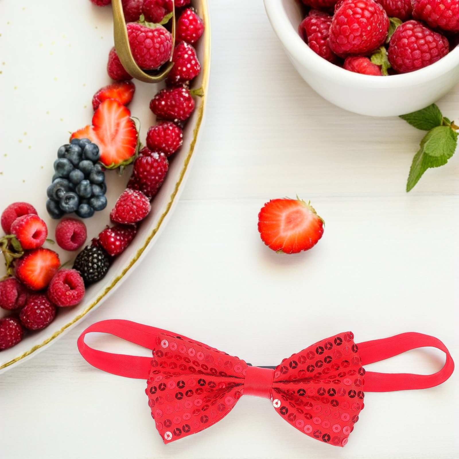 5Pcs Children Sparkly Sequin B – Bow Tie Pre Tied Bewertung und Preis