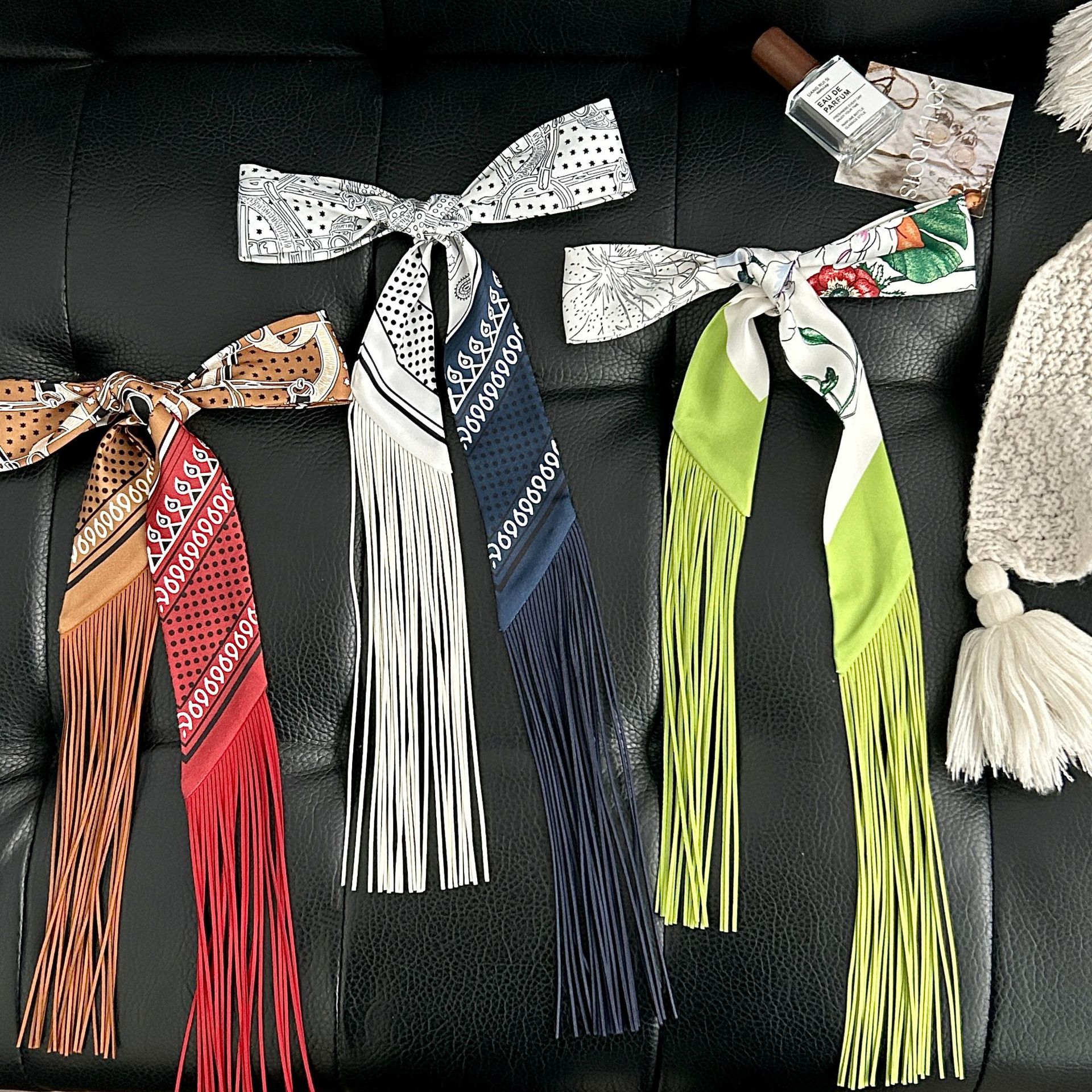 Luxury Tassel Skinny Scarf for – Head Wrap Turban Bewertung und Preis