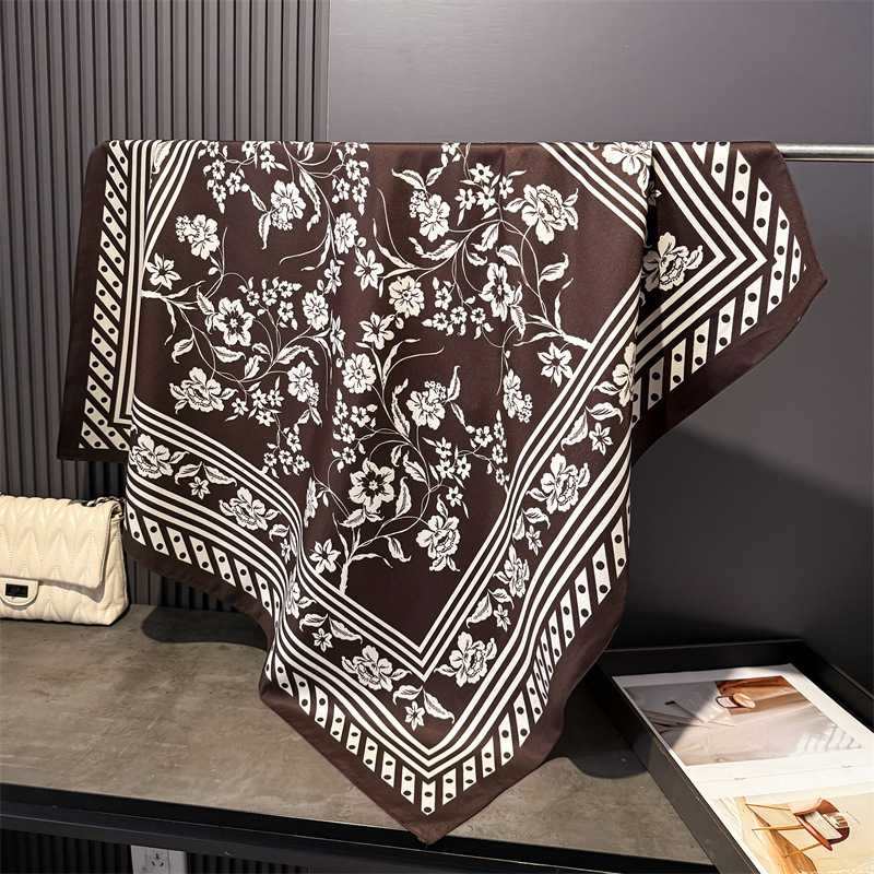 1pcs 90*90cm Floral Printed La – Bandana Cotton Bewertung und Preis