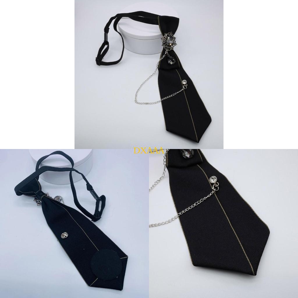 DXAA Women Gothic Tie Uniform  – Bow Tie Pre Tied Bewertung und Preis
