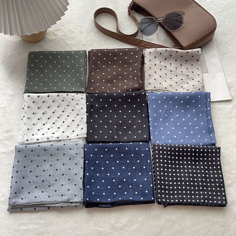 Lady Hair Dot Scarf Female Cot – Bandana Cotton Bewertung und Preis