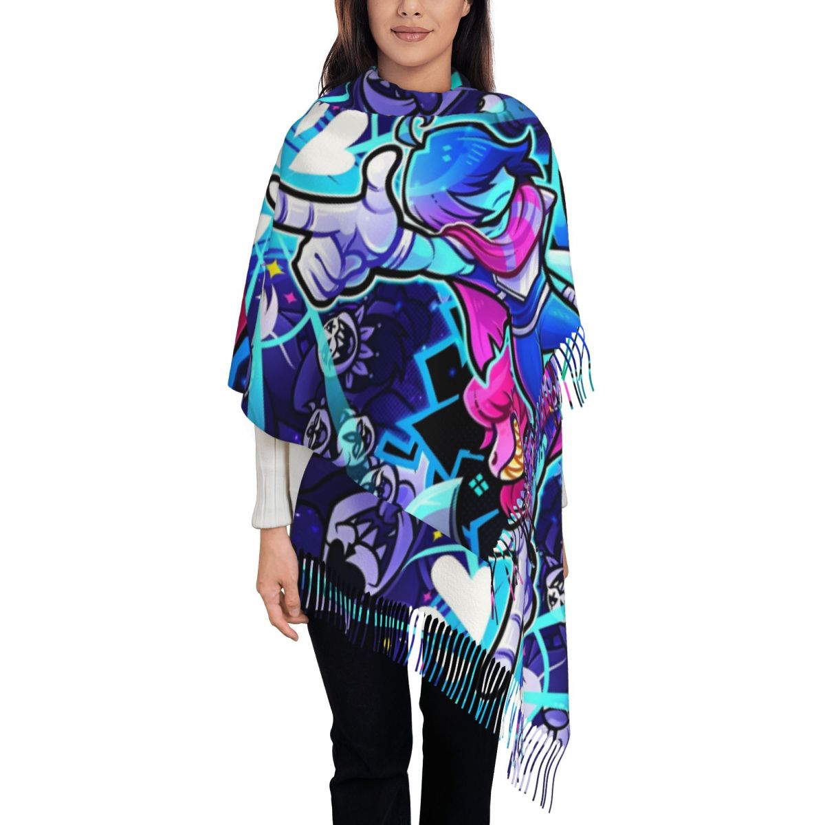 Deltarunes  Shawl Wraps Womens – Pashmina Wrap Large Bewertung und Preis