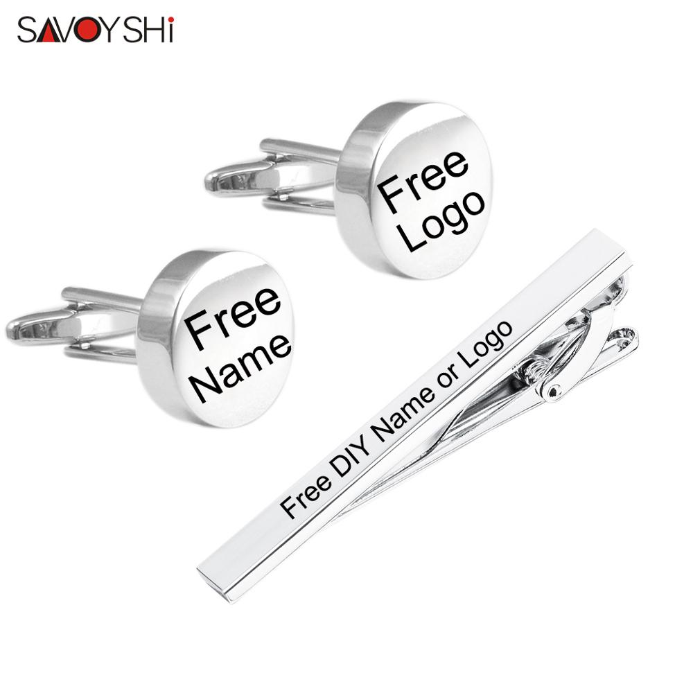 SAVOYSHI Free Engraving Name C – Tie Bar Set Gift Bewertung und Preis