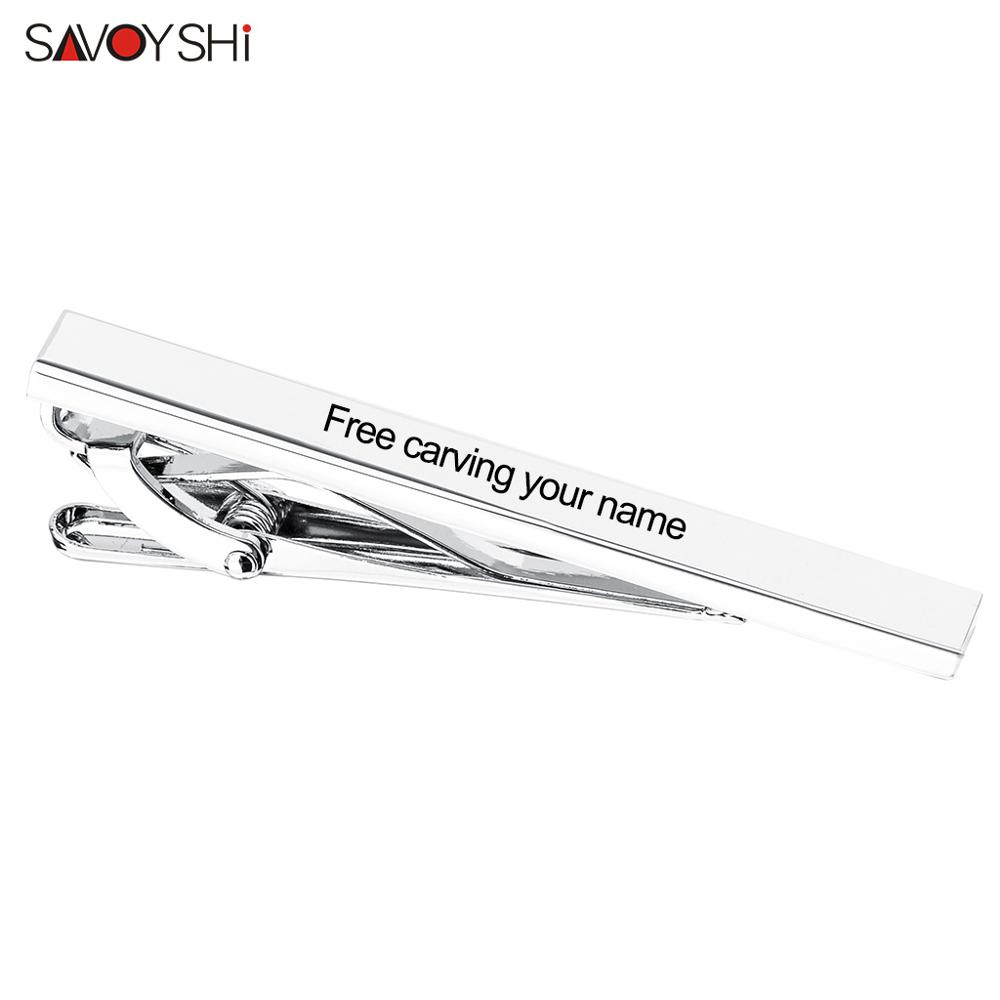 SAVOYSHI Free Engraving Name C – Tie Bar Set Gift Bewertung und Preis