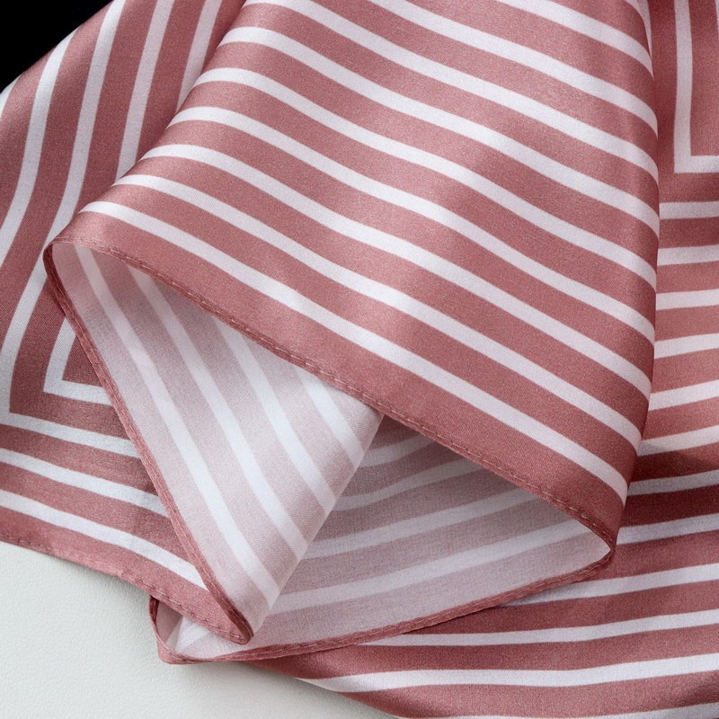 100% Pure Silk Scarf Women Hij – Silk Tie Striped Bewertung und Preis