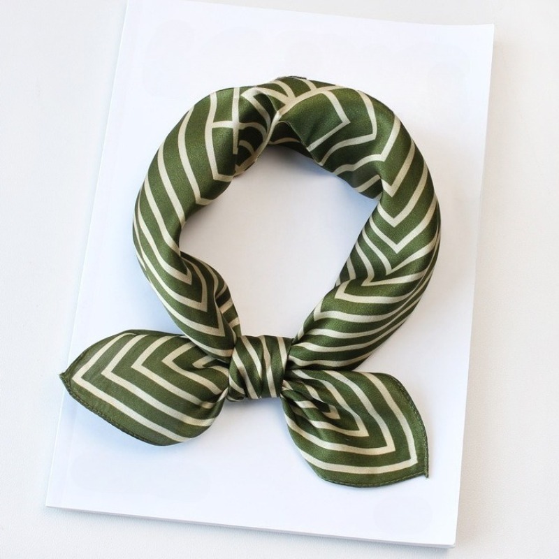 100% Pure Silk Scarf Women Hij – Silk Tie Striped Bewertung und Preis