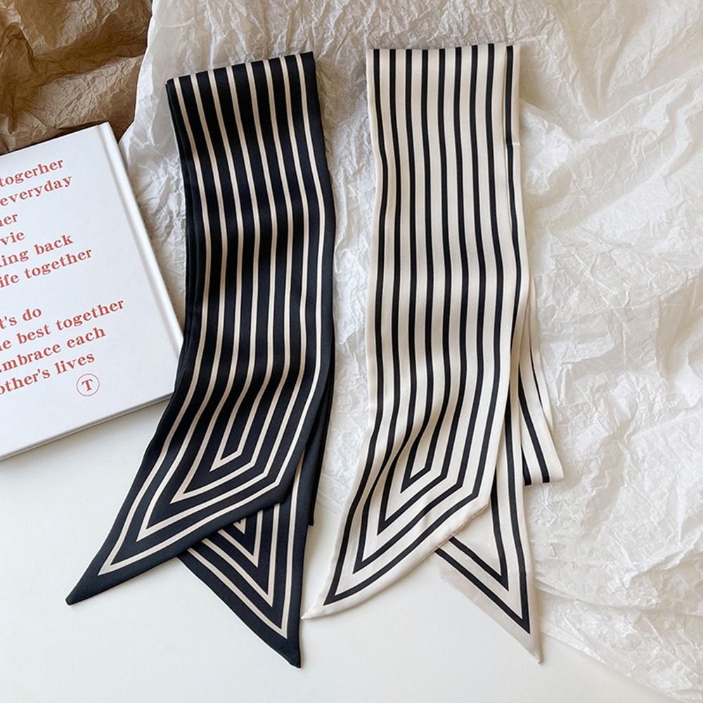 Tie Ribbon Headband Neckerchie – Silk Tie Striped Bewertung und Preis