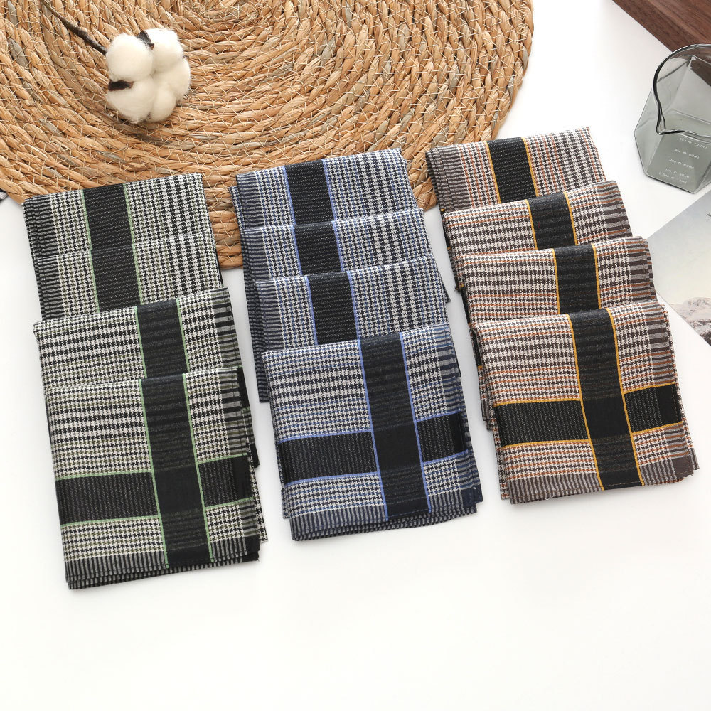 3/6/12 Pcs Men's Pure Cotton H – Handkerchief Cotton Men Bewertung und Preis