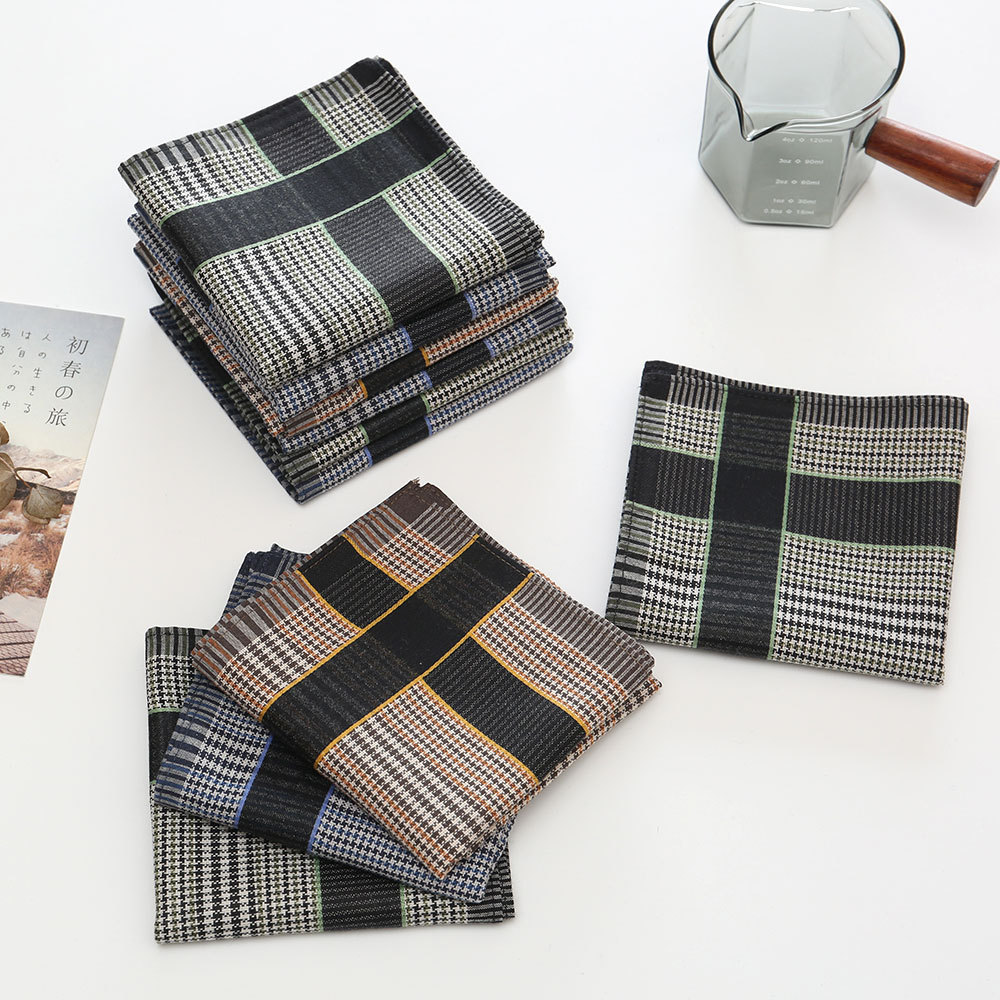 3/6/12 Pcs Men's Pure Cotton H – Handkerchief Cotton Men Bewertung und Preis