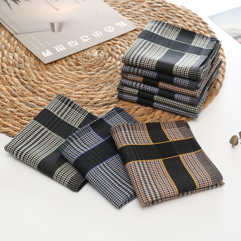 3/6/12 Pcs Men's Pure Cotton H – Handkerchief Cotton Men Bewertung und Preis