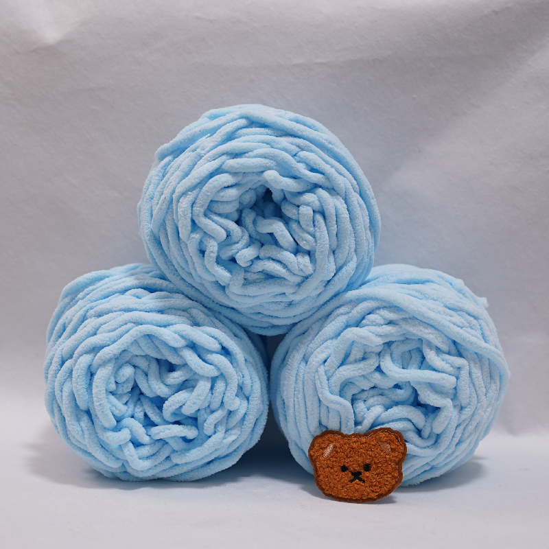 3PCS 300g Chenille Knitting Ya – Woven Scarf Blanket Bewertung und Preis