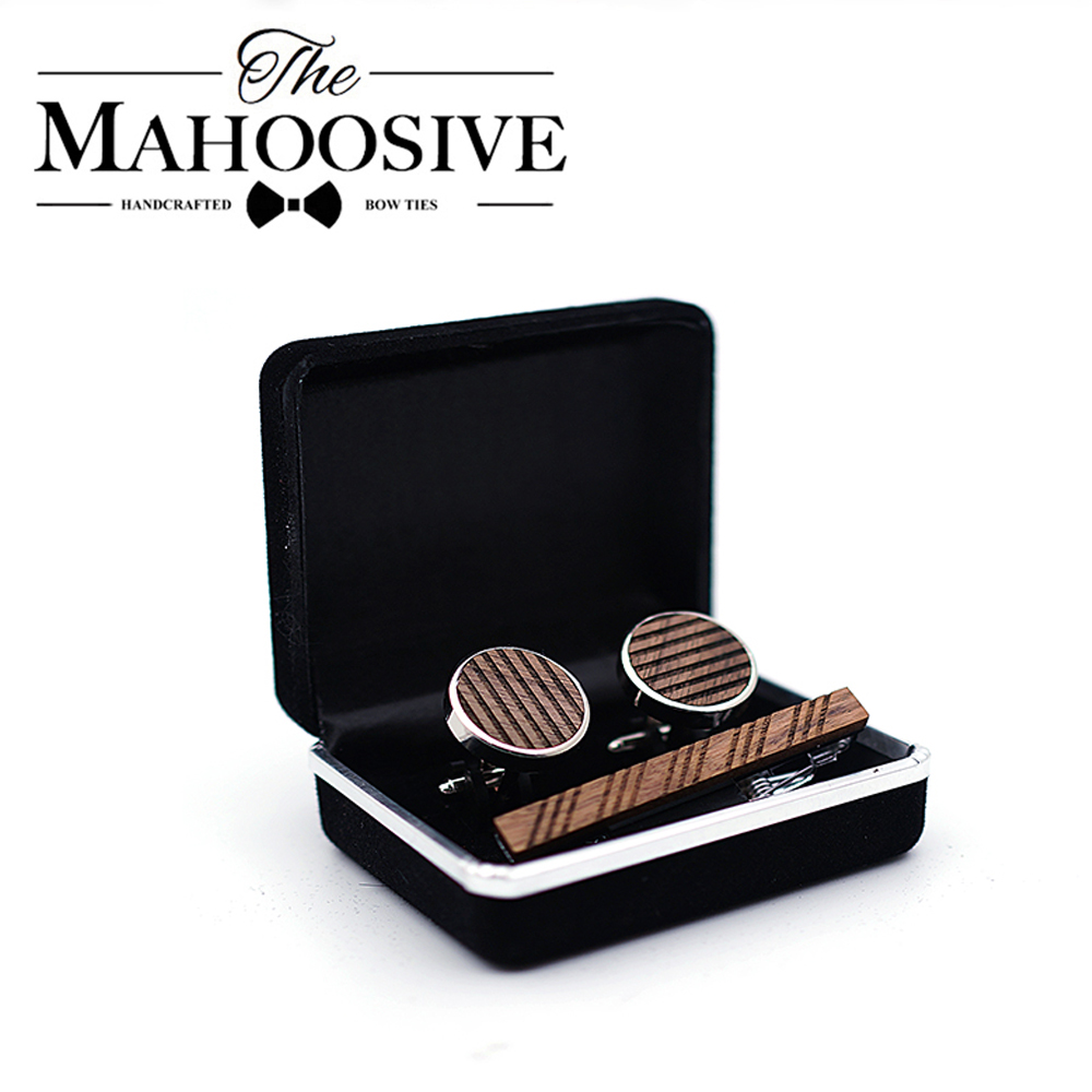 High Quality Wood Cuff links n – Tie Bar Set Gift Bewertung und Preis
