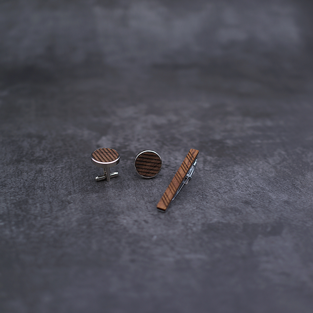 High Quality Wood Cuff links n – Tie Bar Set Gift Bewertung und Preis