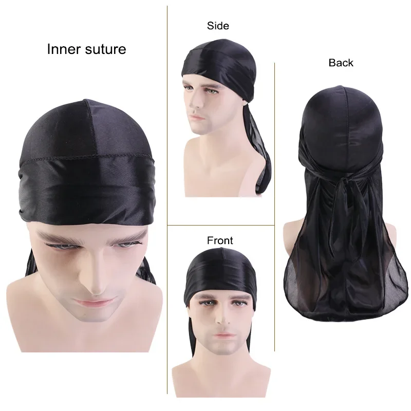 Fashion Long Tail Adult Satin  – Bandana Doo Rag Bewertung und Preis