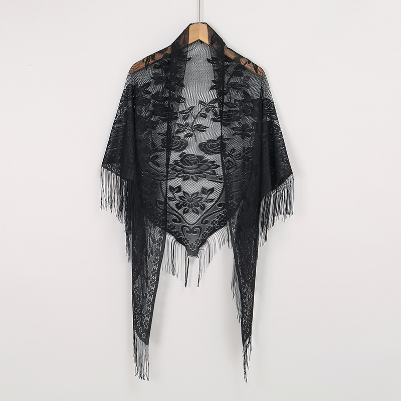 New Embroidery Lace Scarf Shaw – Stole Wedding Shawl Bewertung und Preis