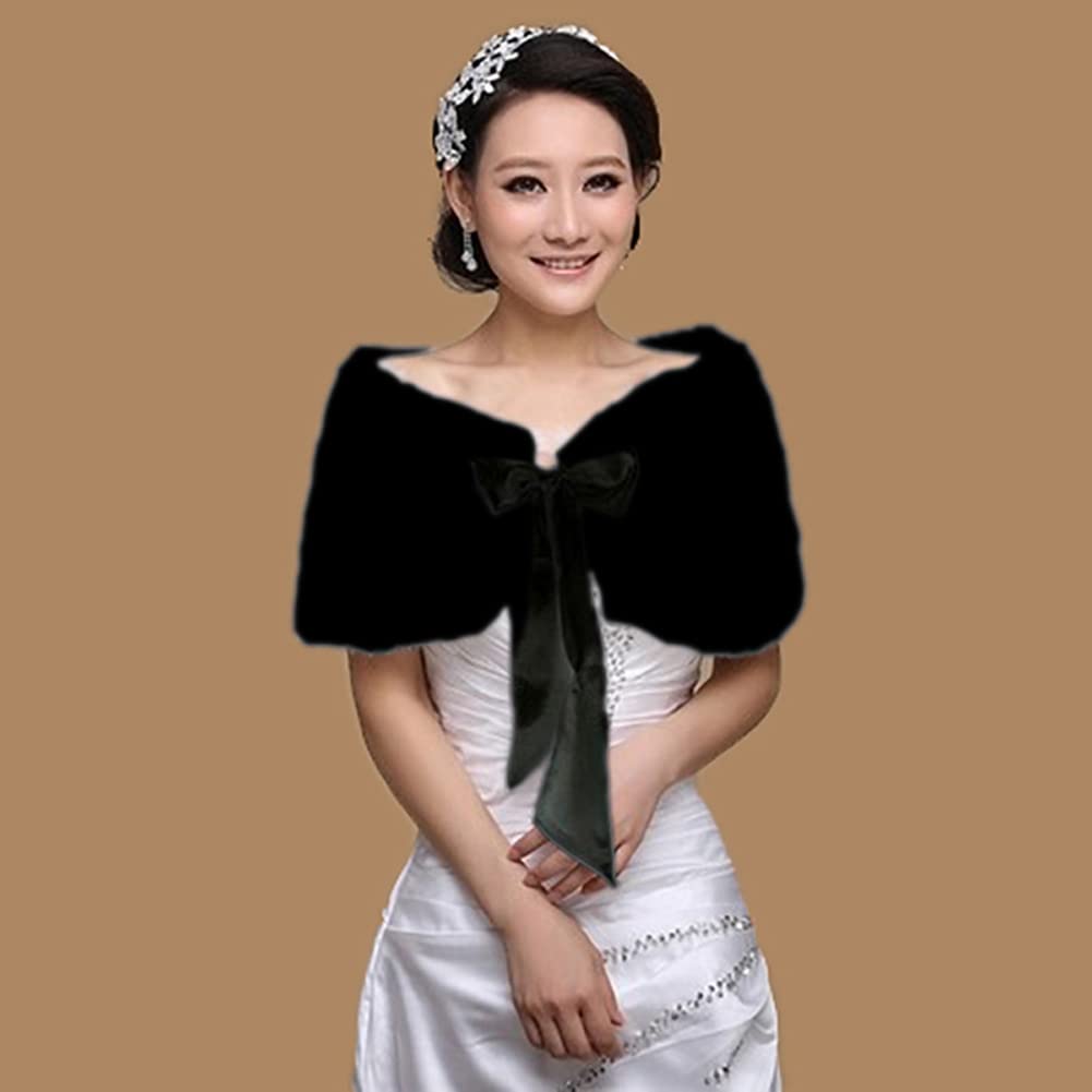Women's Bridal Wedding Faux Fu – Stole Wedding Shawl Bewertung und Preis