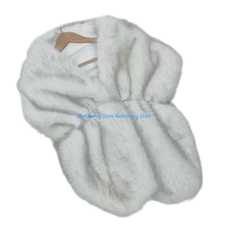 573B Luxurious Artificial Furs – Stole Wedding Shawl Bewertung und Preis