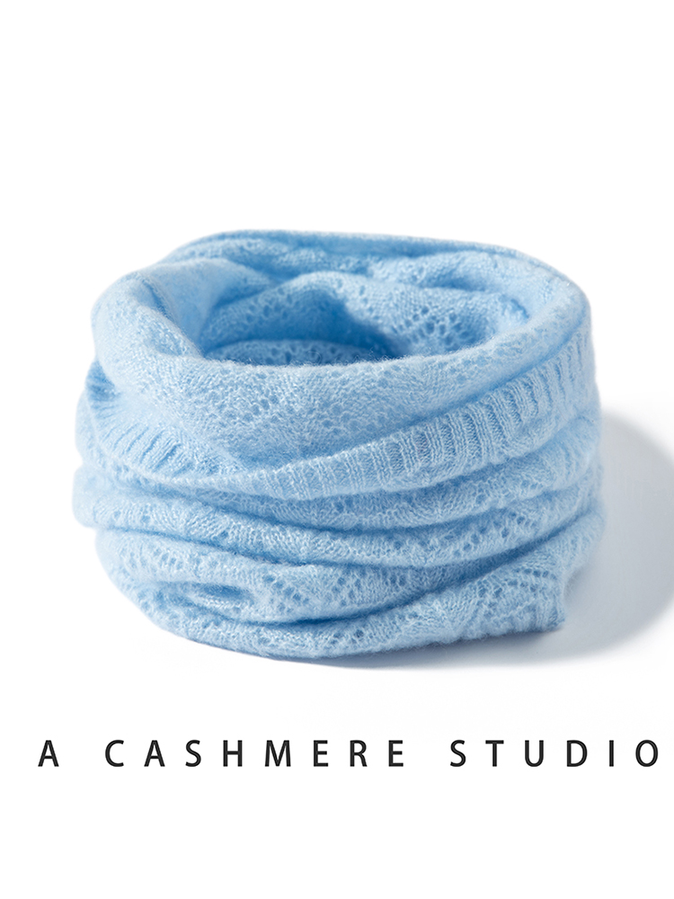 Womens 100% Cashmere Fan Point – Infinity Scarf Knit Bewertung und Preis