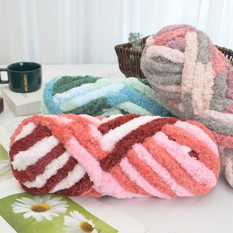 Cat Tail Yarn, Extra Thick Ice – Woven Scarf Blanket Bewertung und Preis