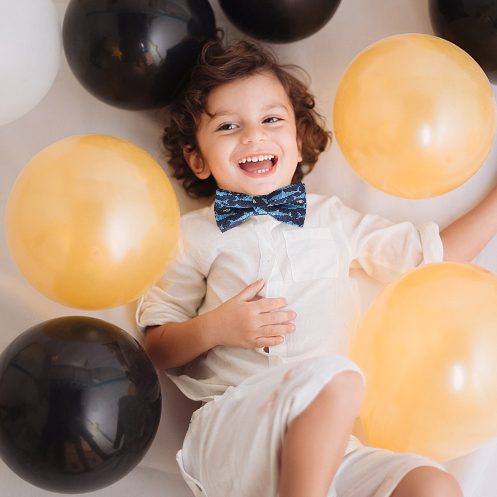 2Pcs Kids Bow Tie Cartoon Pre- – Bow Tie Pre Tied Bewertung und Preis