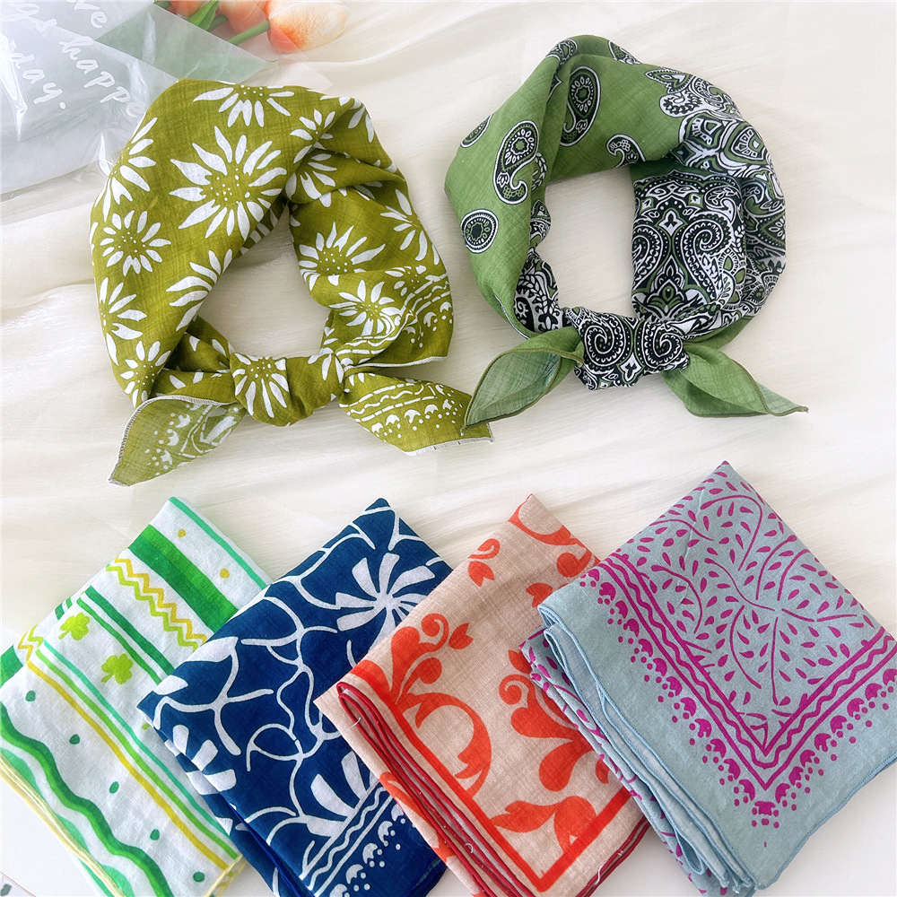 Luxury Floral Print Cotton Lin – Bandana Cotton Bewertung und Preis