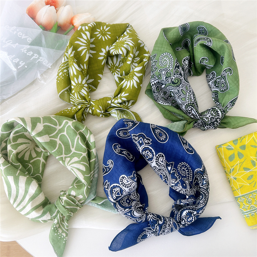 Luxury Floral Print Cotton Lin – Bandana Cotton Bewertung und Preis