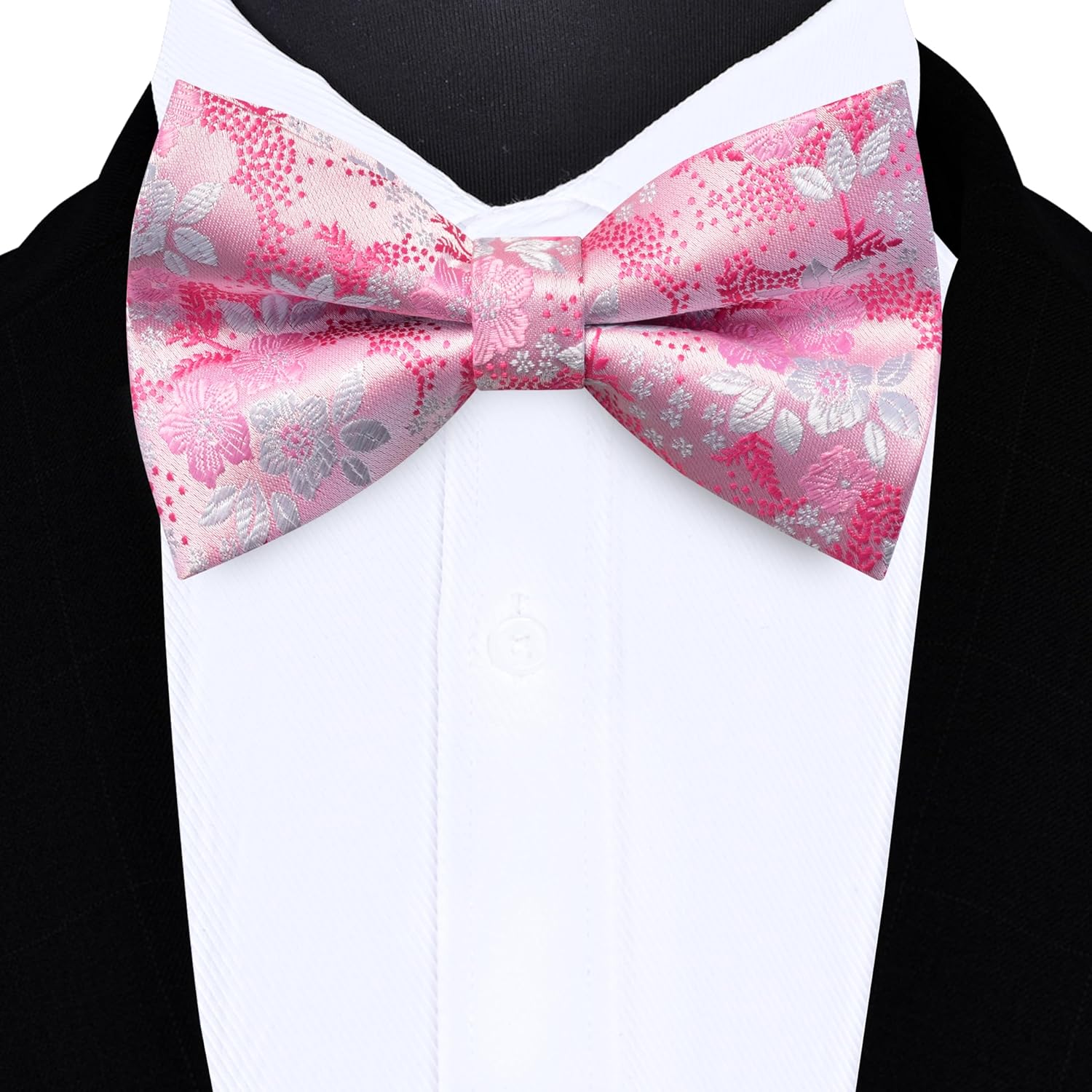 Floral Bow Tie & Handkerchief  – Pocket Square Set Bewertung und Preis