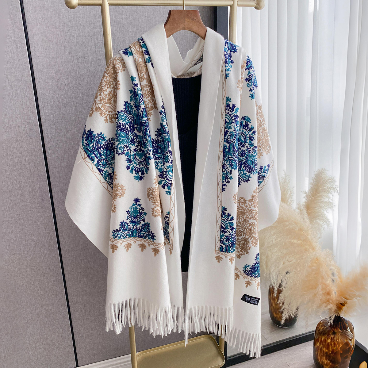 Women Fashion Winter Warm Cash – Woven Scarf Blanket Bewertung und Preis