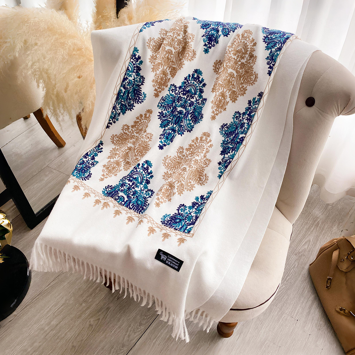 Women Fashion Winter Warm Cash – Woven Scarf Blanket Bewertung und Preis