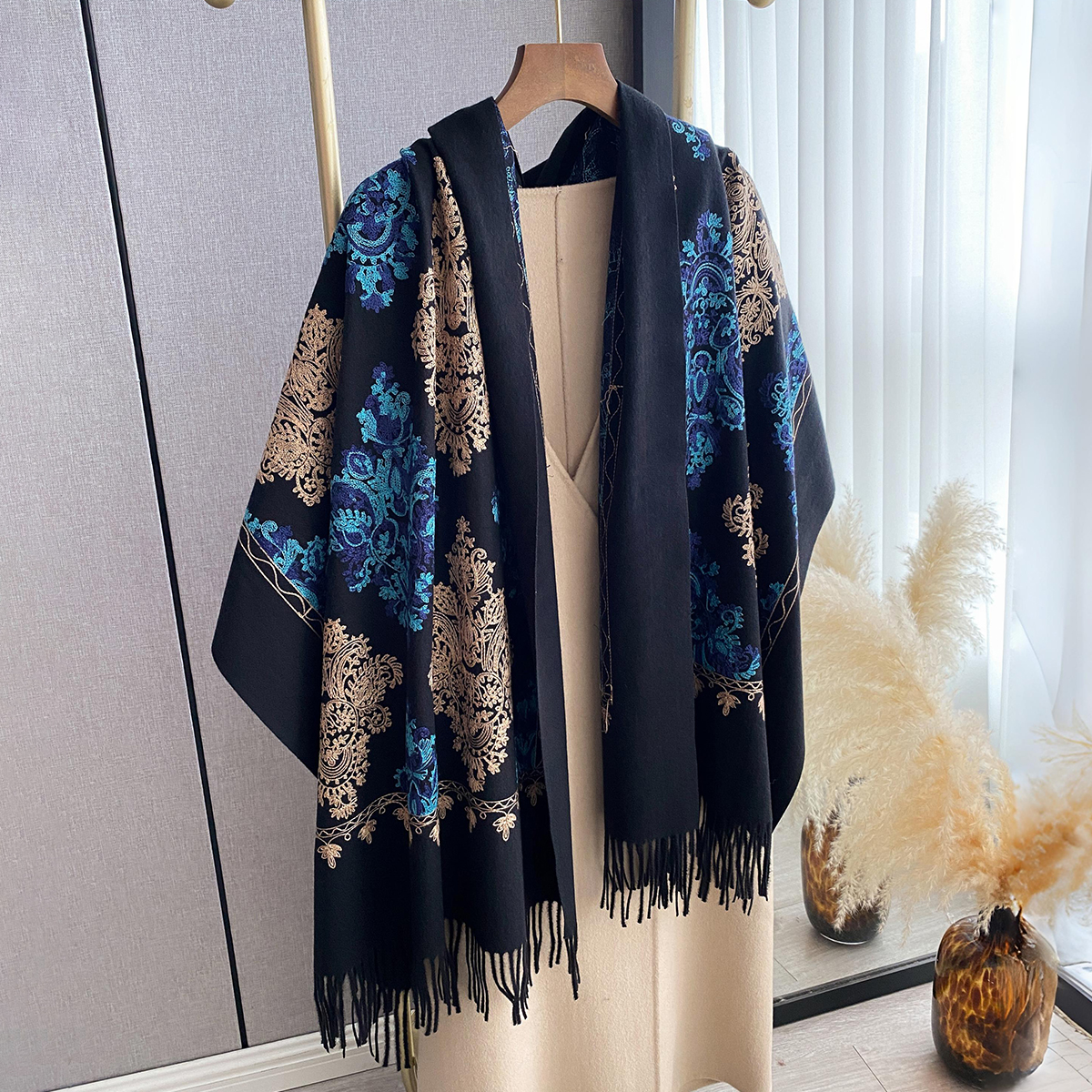 Women Fashion Winter Warm Cash – Woven Scarf Blanket Bewertung und Preis