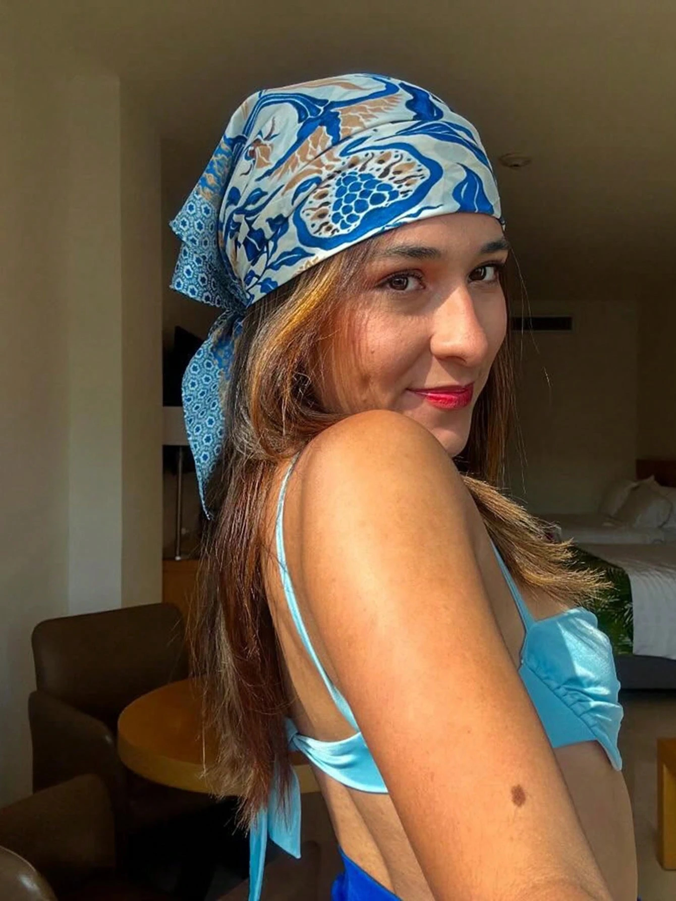Luxury Brand Bohemia Print Squ – Silk Neck Scarf Bewertung und Preis