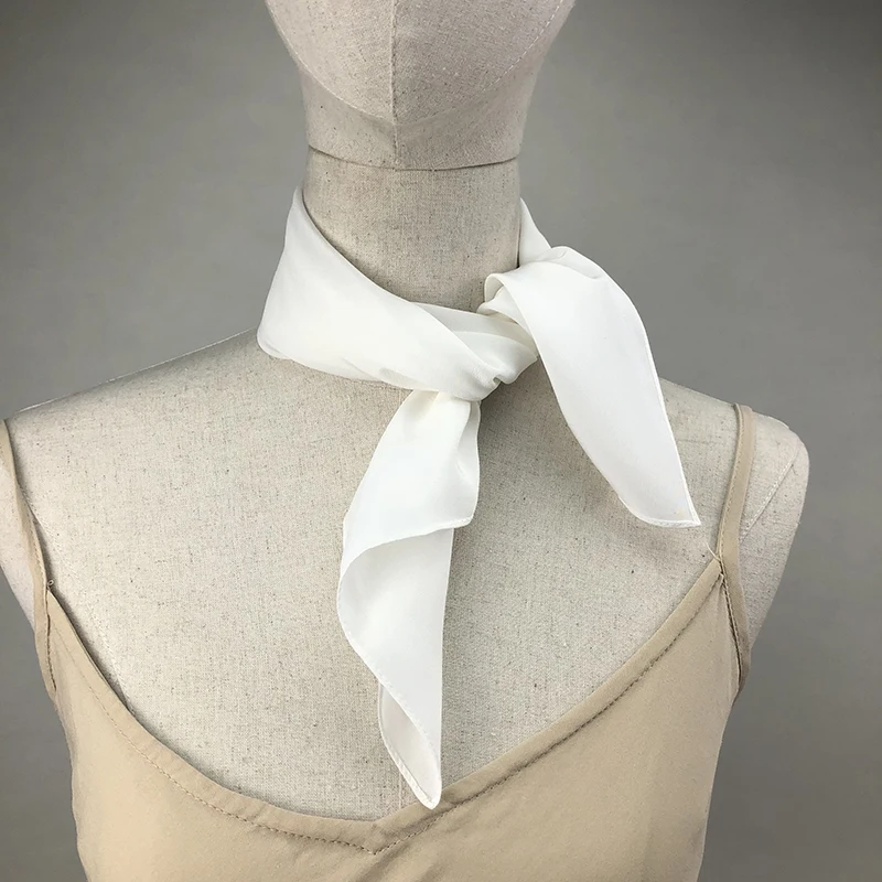 New Women Silk Scarf Square Ne – Silk Neck Scarf Bewertung und Preis