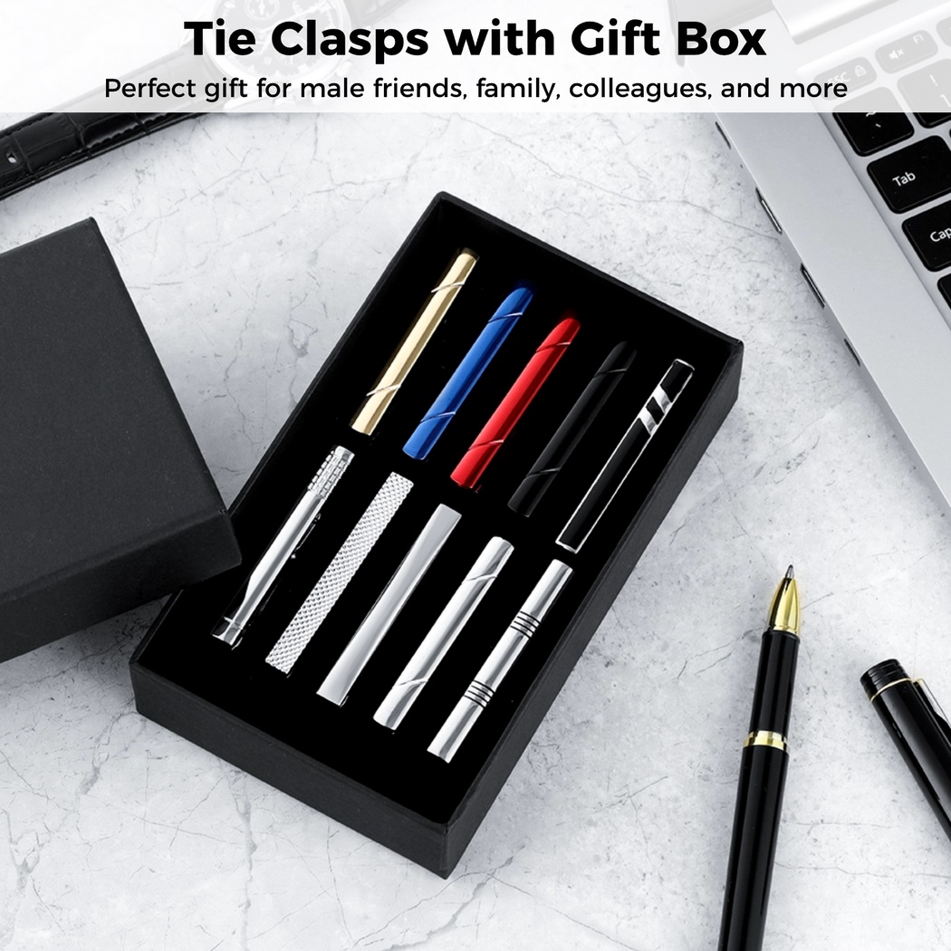 10Pcs Tie Clips Tie Clip Set F – Tie Bar Set Gift Bewertung und Preis