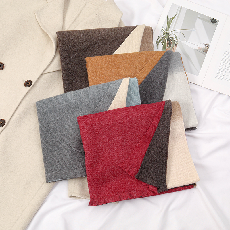 New 2024 Gradient Cashmere Sca – Woven Scarf Blanket Bewertung und Preis