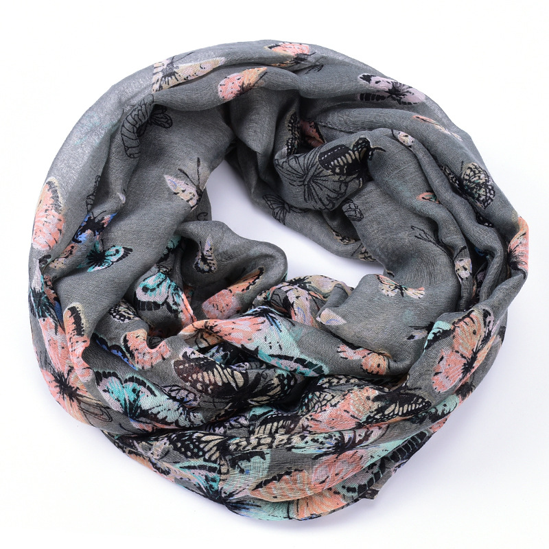 2022 New Fashion Butterfly Pri – Infinity Scarf Knit Bewertung und Preis