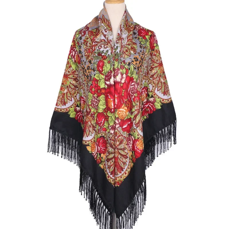 160*160cm Ethnic Large Square  – Woven Scarf Blanket Bewertung und Preis