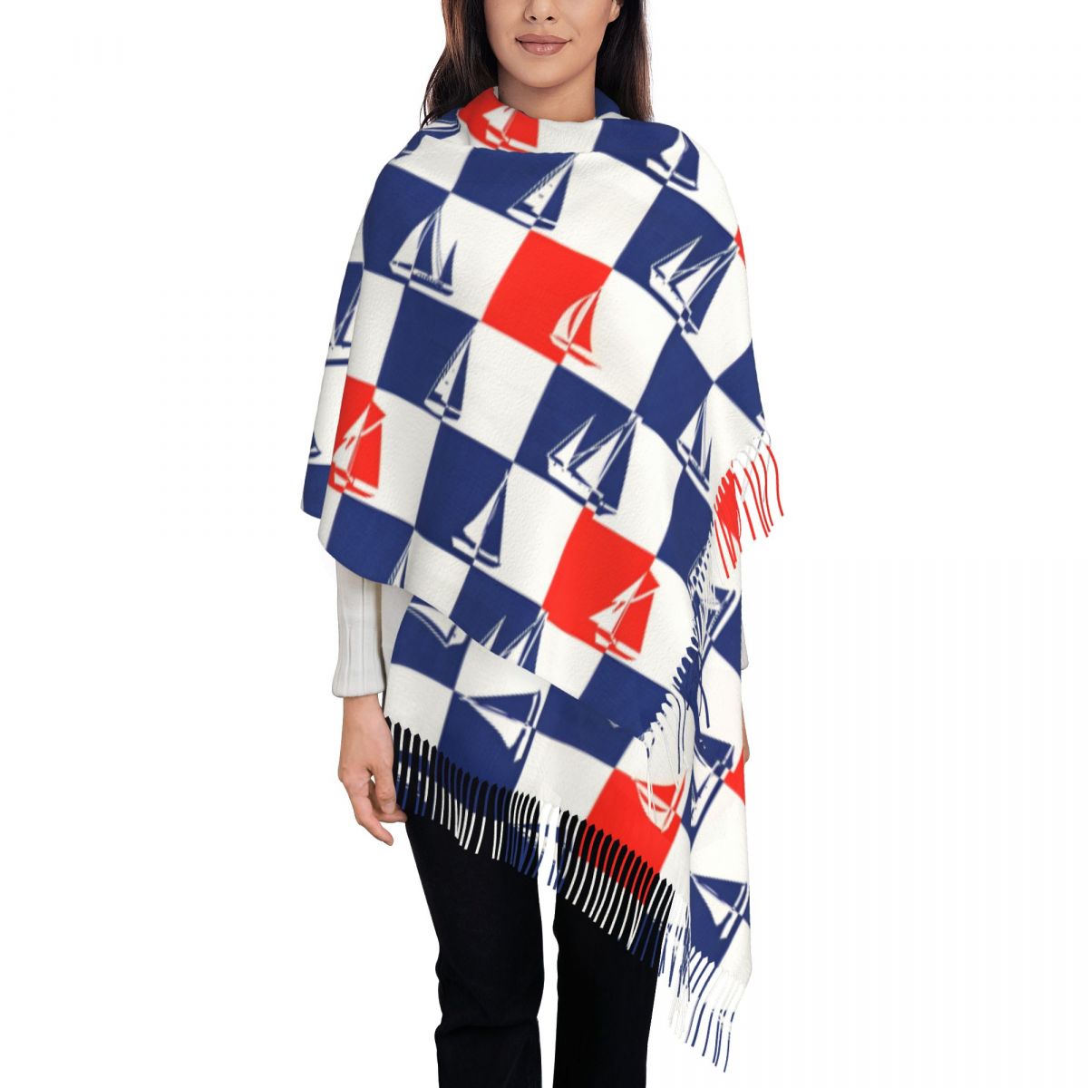 Sailing Ship Ocean Scarf Fall  – Pashmina Wrap Large Bewertung und Preis