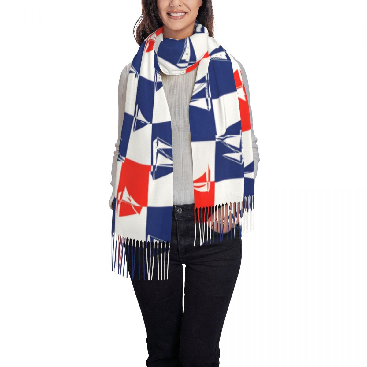 Sailing Ship Ocean Scarf Fall  – Pashmina Wrap Large Bewertung und Preis