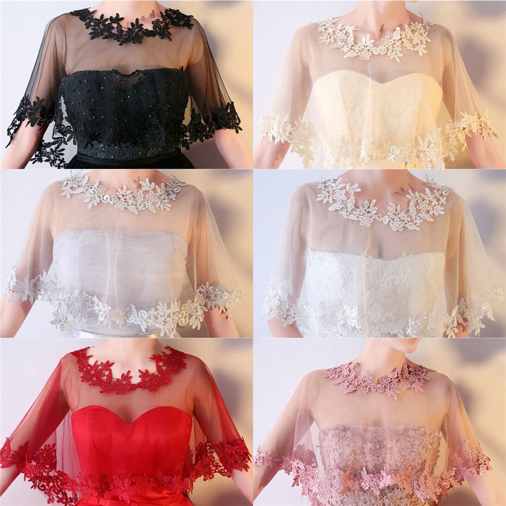 Women Party Bridal Casual Lace – Stole Wedding Shawl Bewertung und Preis