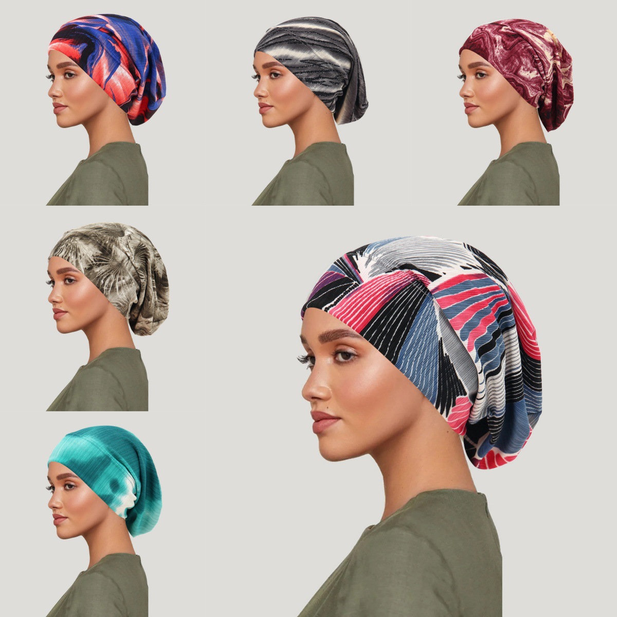 2026 New Tie-dye Hair Cover Ca – Head Wrap Turban Bewertung und Preis