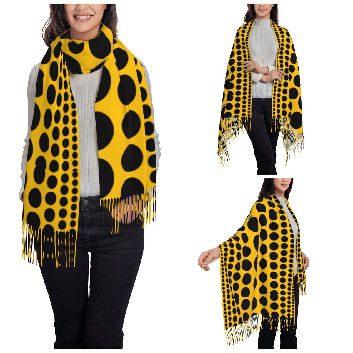 Infinity Polka Dots Scarf for  – Infinity Scarf Knit Bewertung und Preis