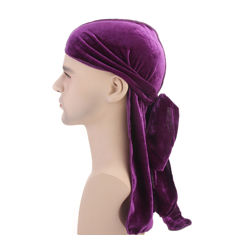 New Luxury Men's Velvet Durags – Bandana Doo Rag Bewertung und Preis