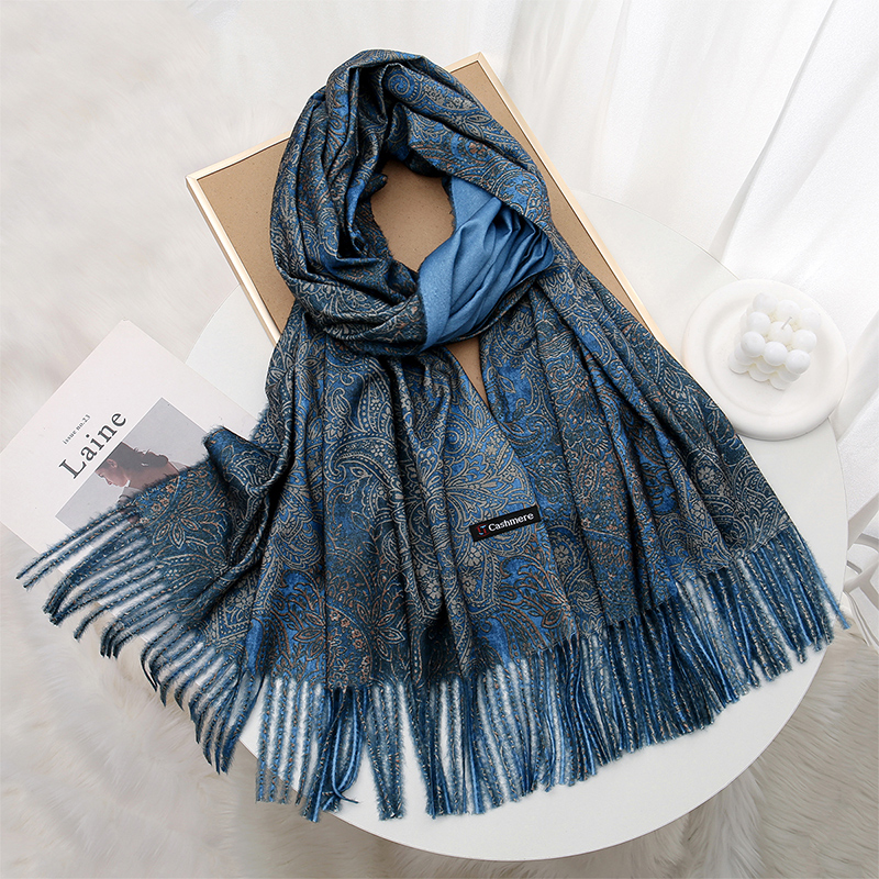 Luxury Paisley Pashmina Shawl  – Woven Scarf Blanket Bewertung und Preis