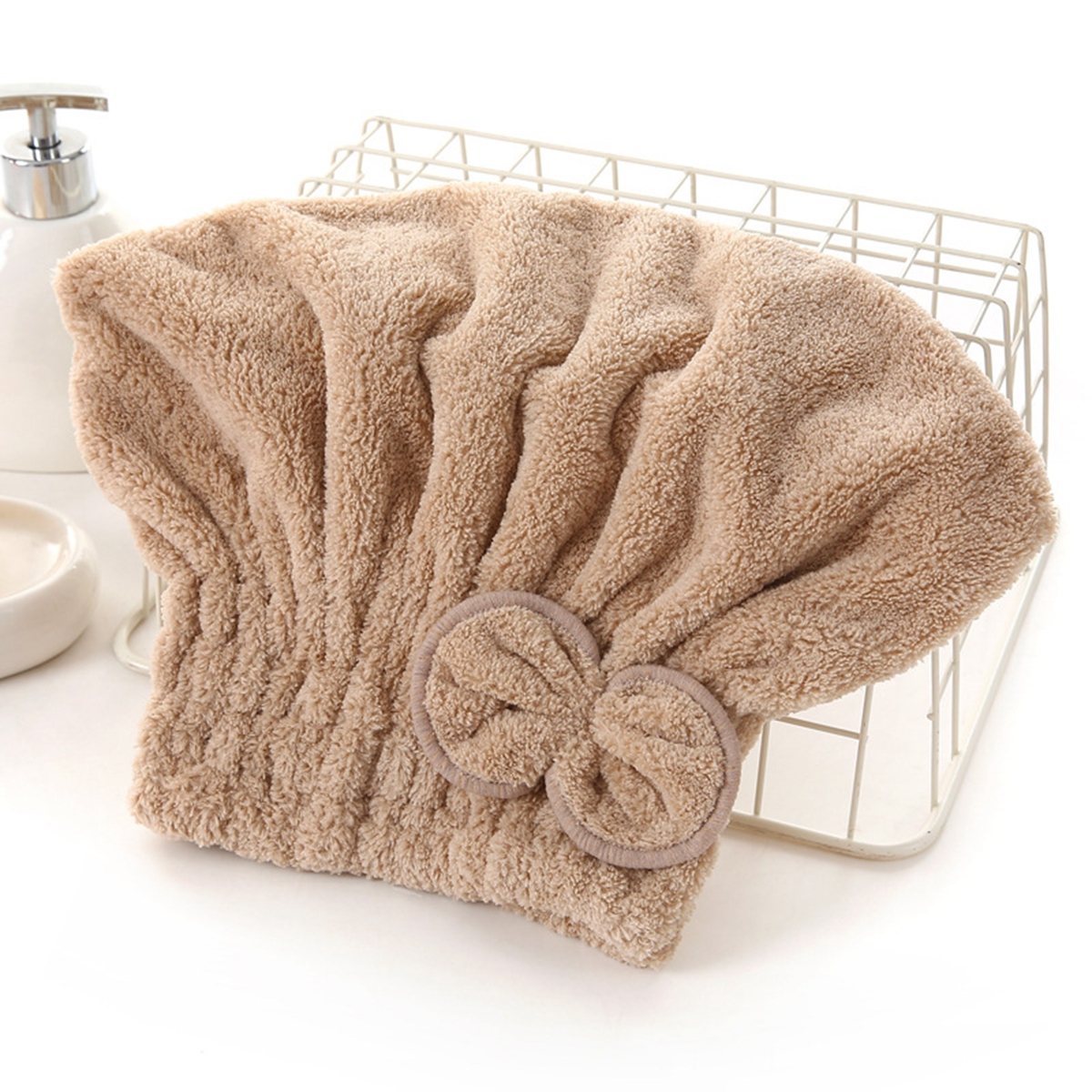 1Pc Microfiber Hair Drying Tow – Head Wrap Turban Bewertung und Preis