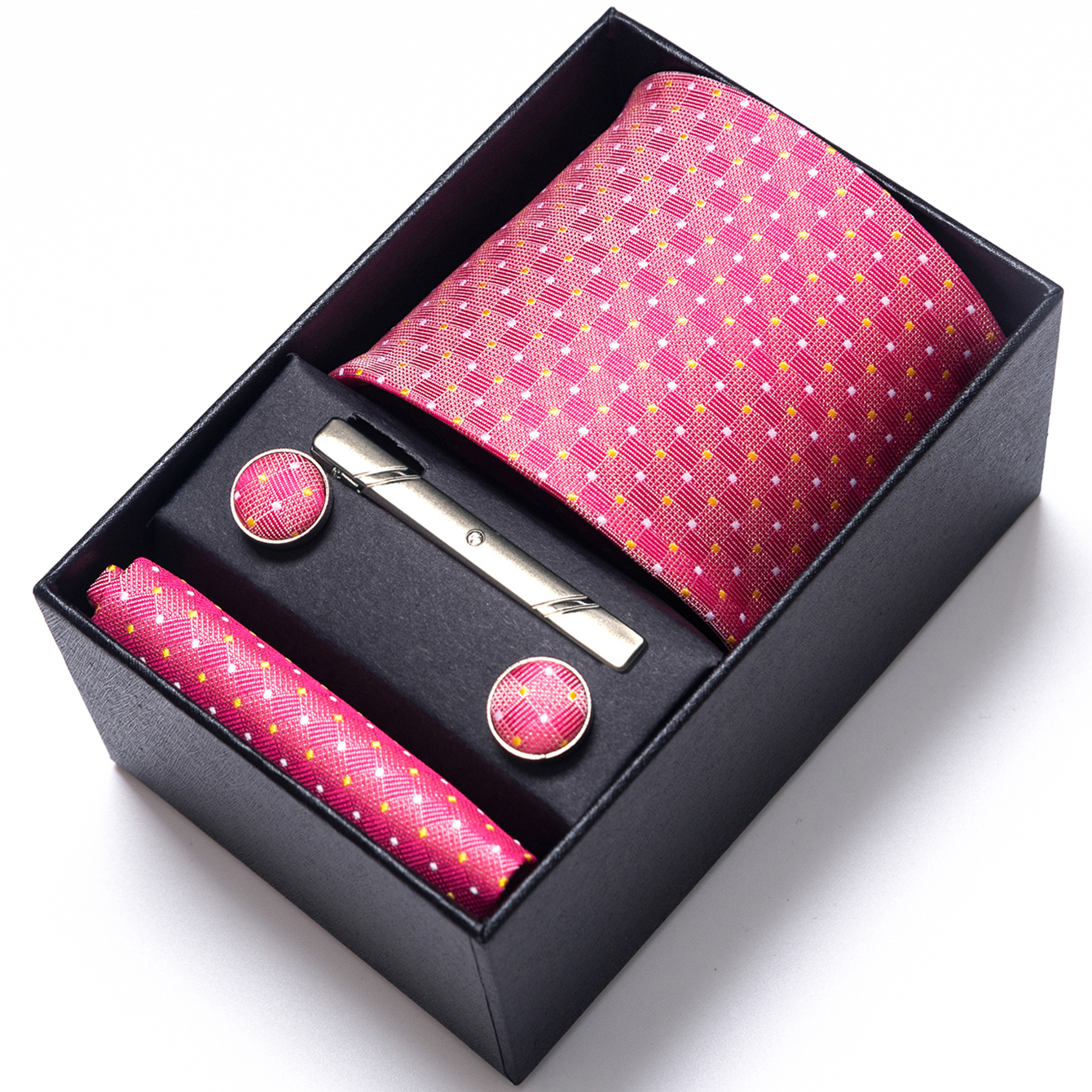 Bright Color Paisley Men's Tie – Pocket Square Set Bewertung und Preis