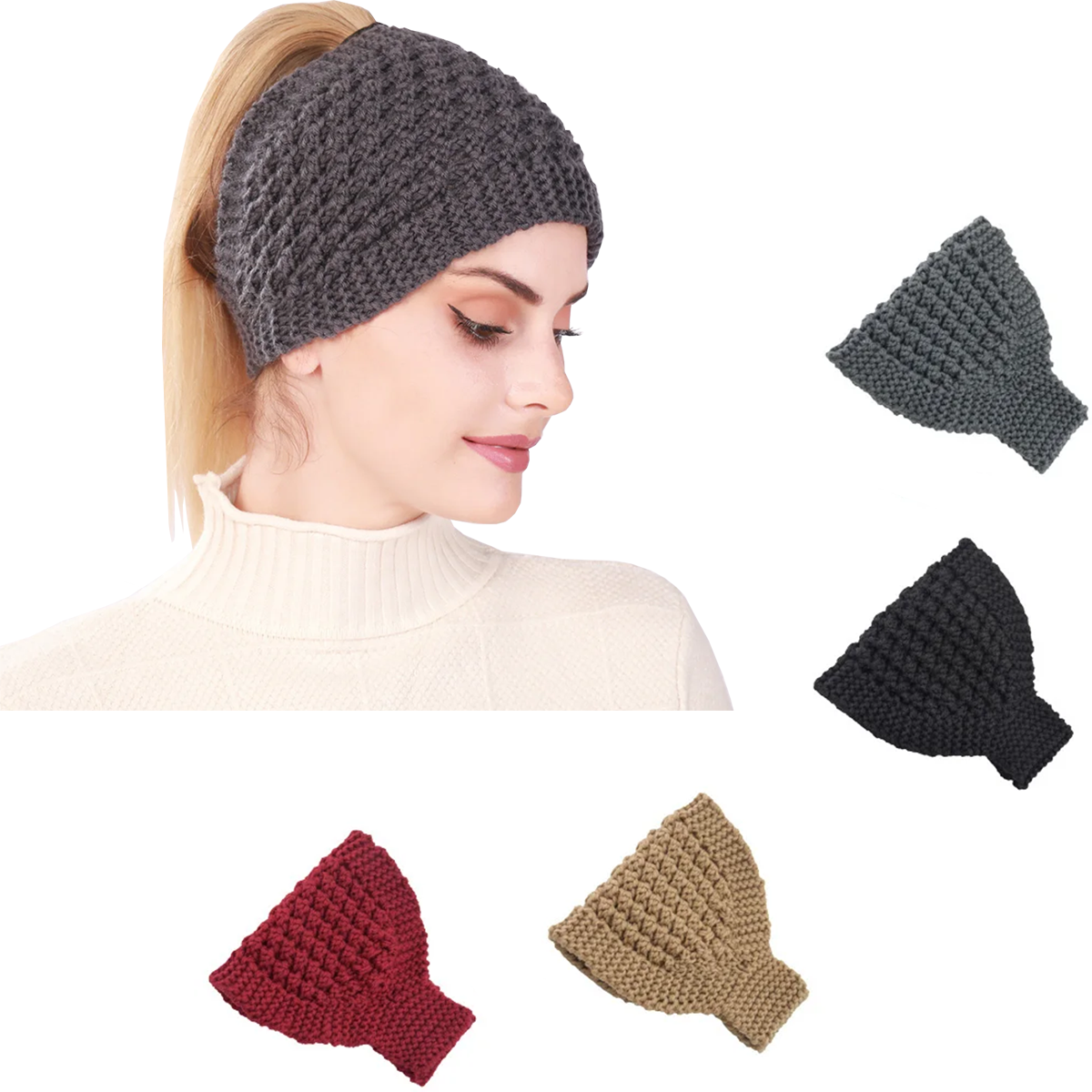 1PC Knitted Soft Stretch Turba – Head Wrap Turban Bewertung und Preis