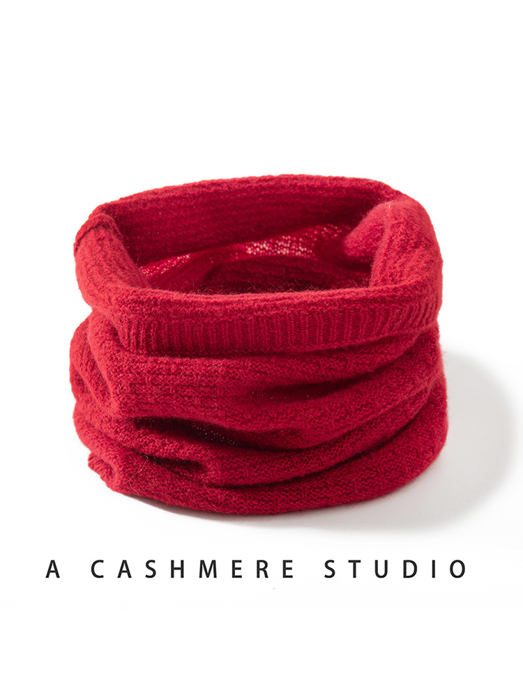 100% Pure Cashmere Waffle Knit – Infinity Scarf Knit Bewertung und Preis