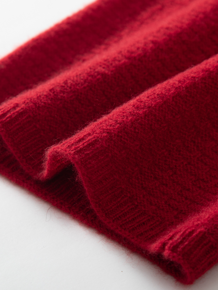 100% Pure Cashmere Waffle Knit – Infinity Scarf Knit Bewertung und Preis