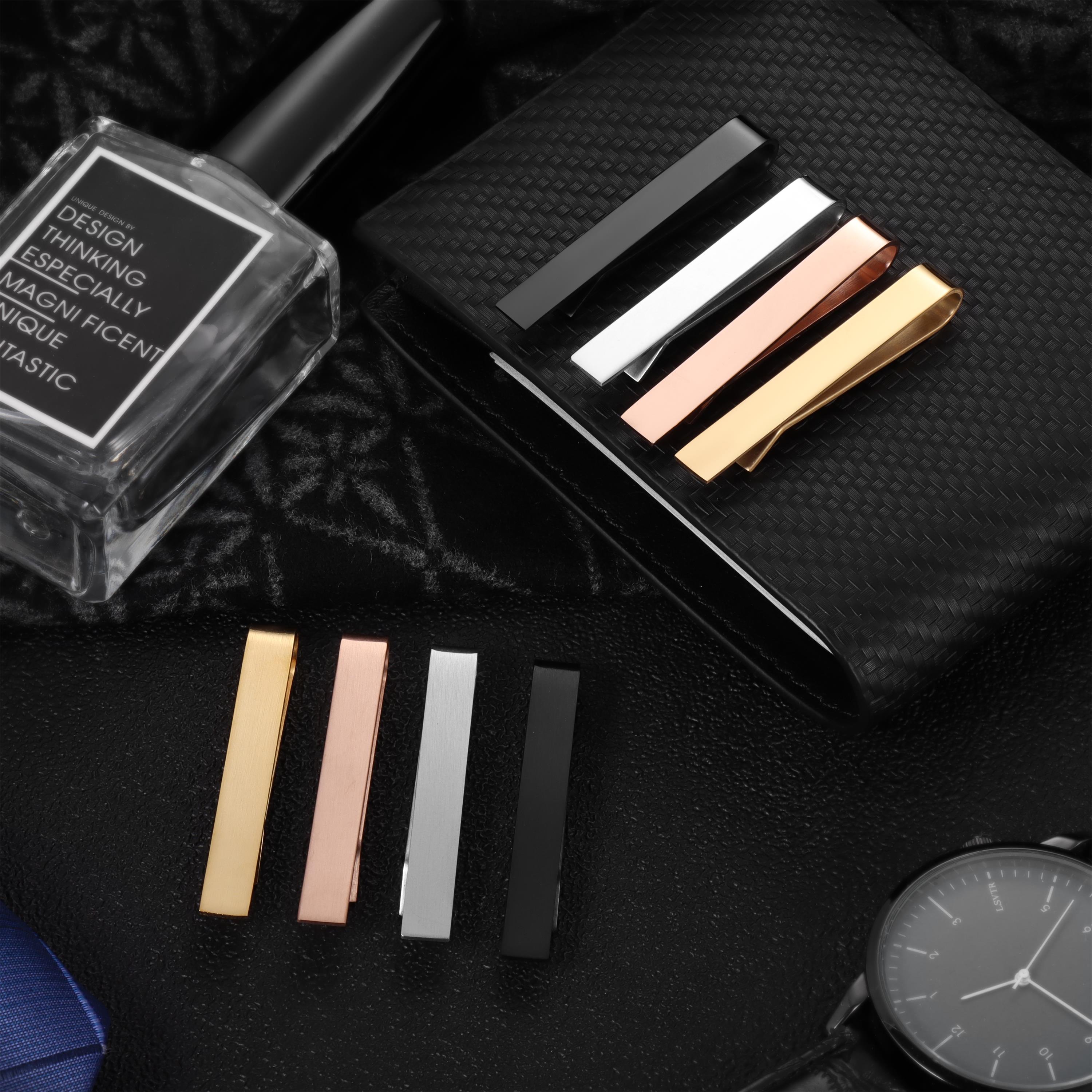 HAWSON 2 in shiny and brushTie – Tie Bar Set Gift Bewertung und Preis